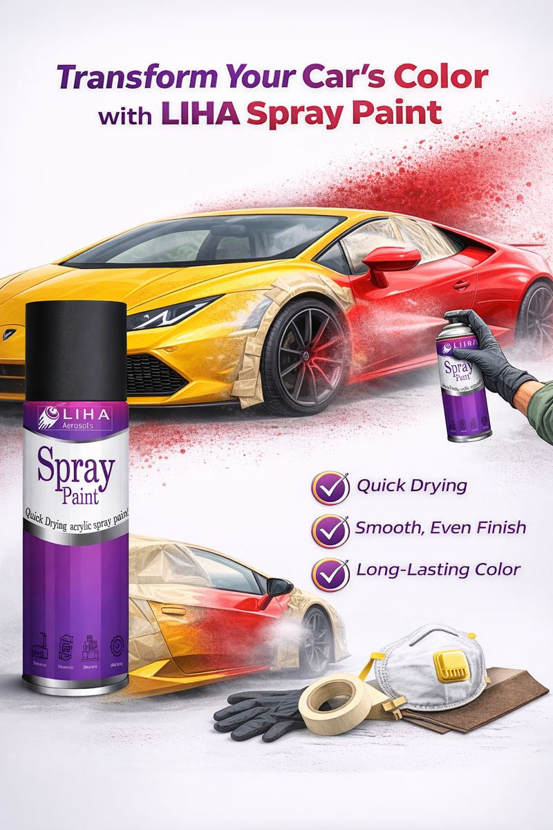Chevrolet Spark Super Red Car Spray Paint