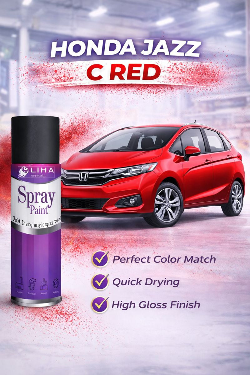 Honda Jazz C Red Car Spray Paint
