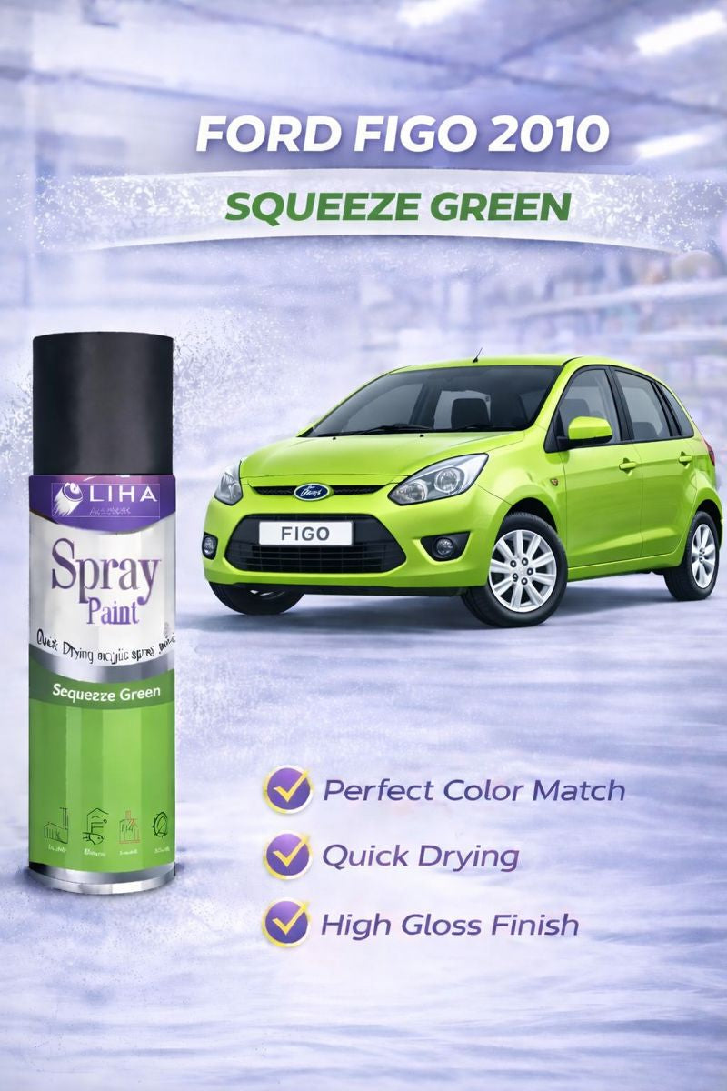 Ford Figo Squeeze Green Colour Spray Paint
